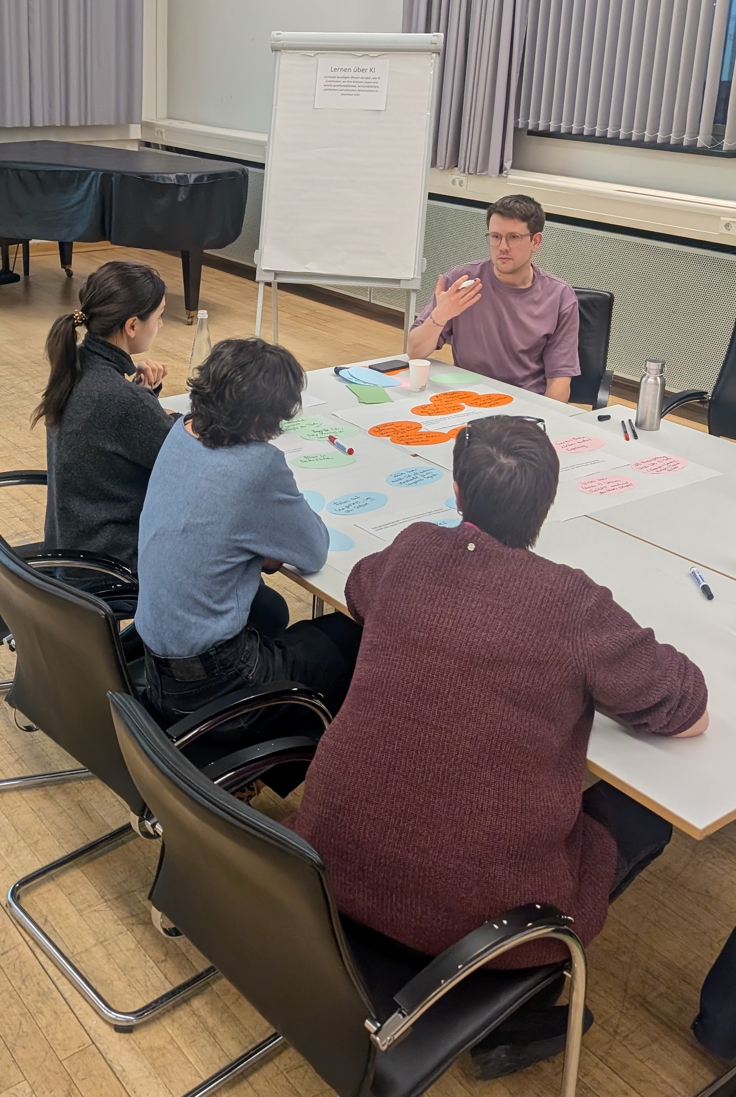 Steffen in einem Workshop